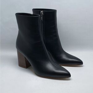 Gabriela Hearst Rio 75MM Leather Ankle Boots size 36.5